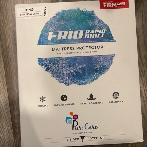 PureCare Frio Rapid king Chill Mattress Protector